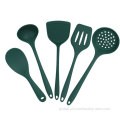 Five-piece kitchenware set silicone soup spoon rice spoon